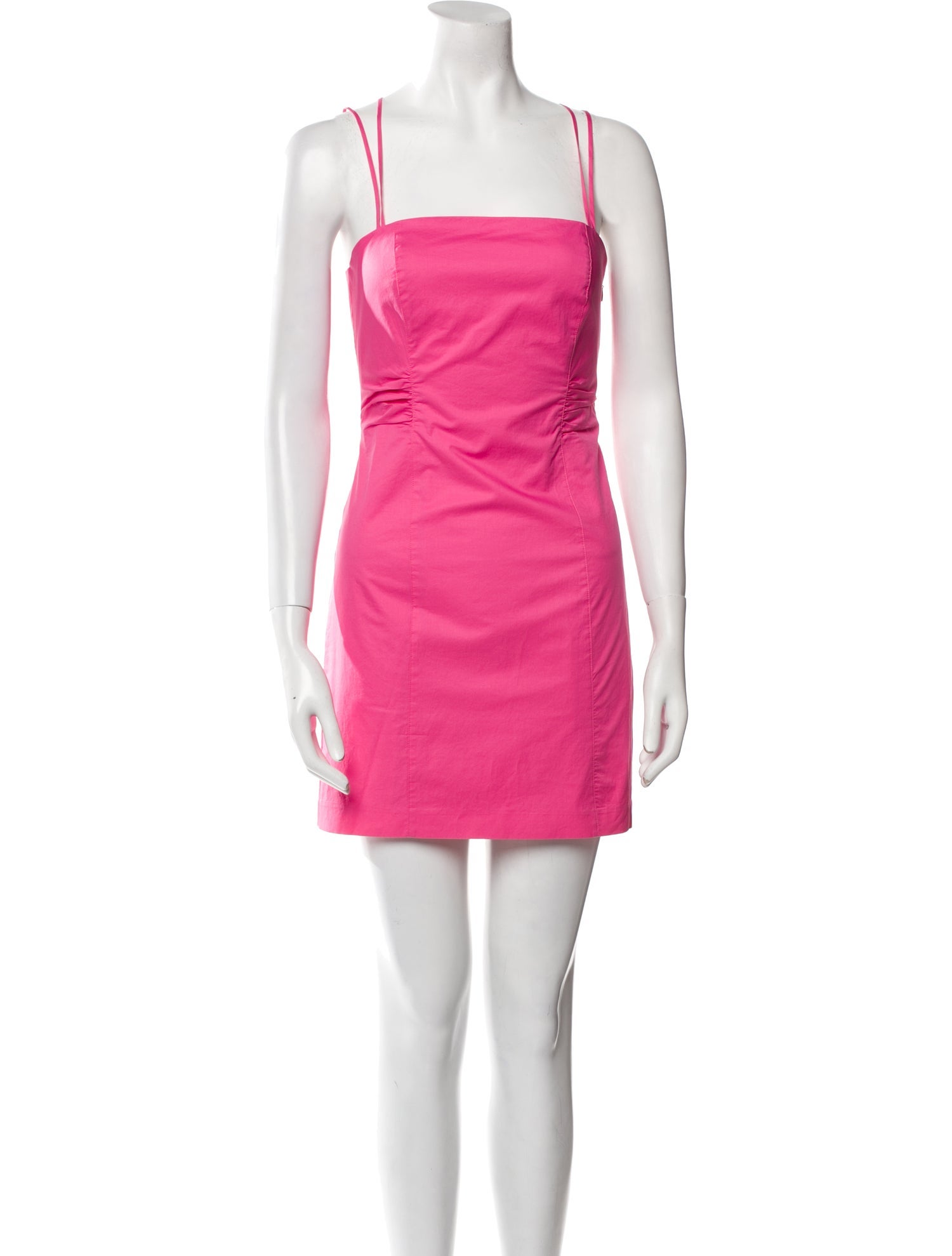 FRAME Square Neckline Mini Dress