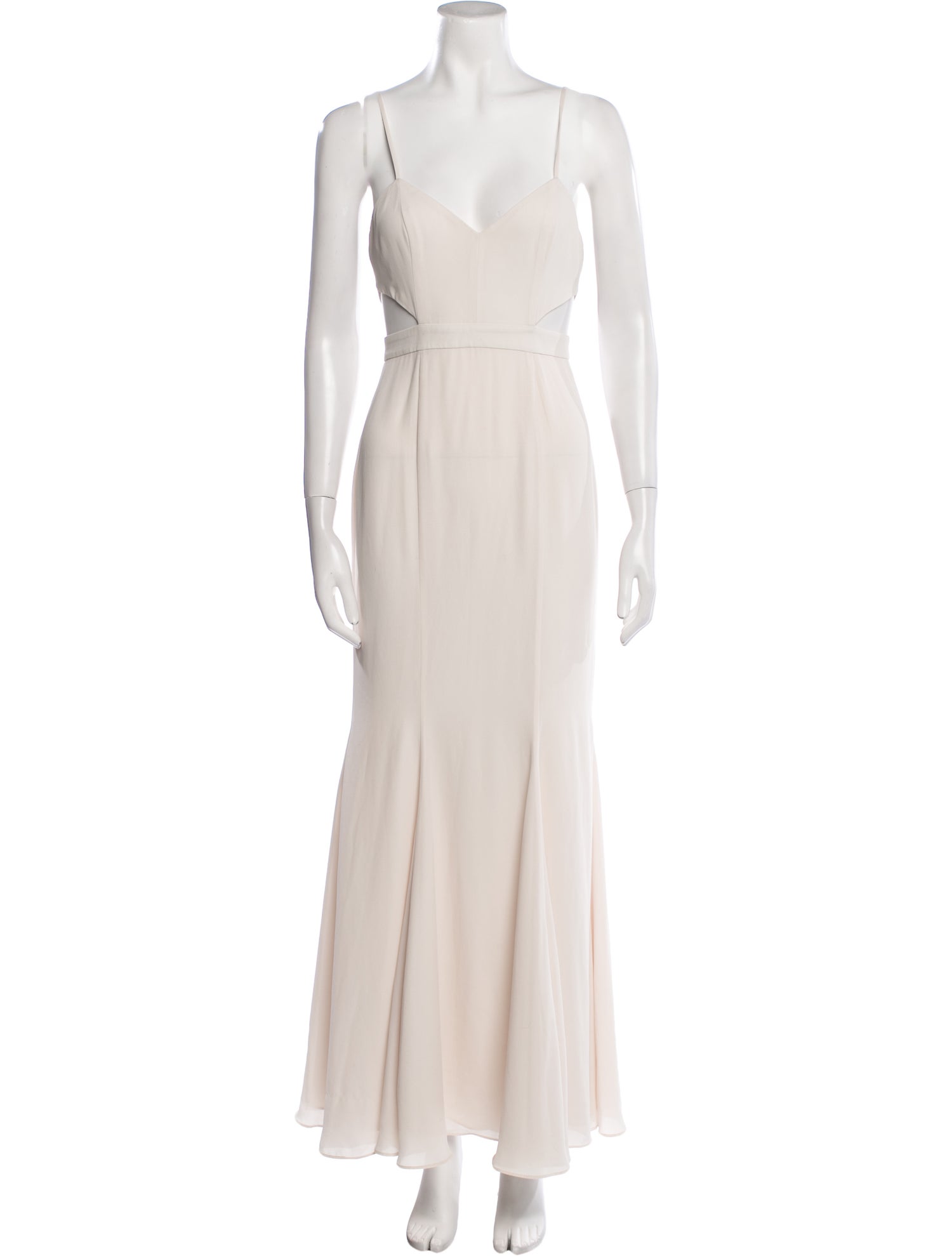 FRAME V-Neck Long Dress