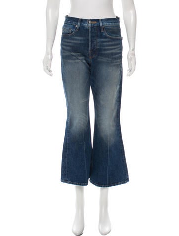 Frame Denim High-Rise Flare Jeans