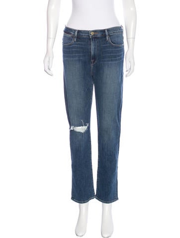 Frame Denim Le High Straight-Leg Jeans w/ Tags