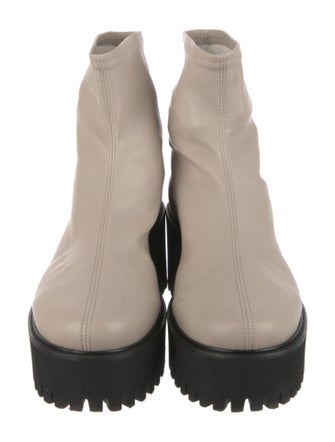 FRAME Leather Combat Boots