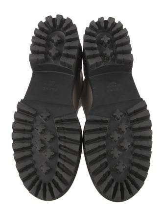 FRAME Leather Combat Boots