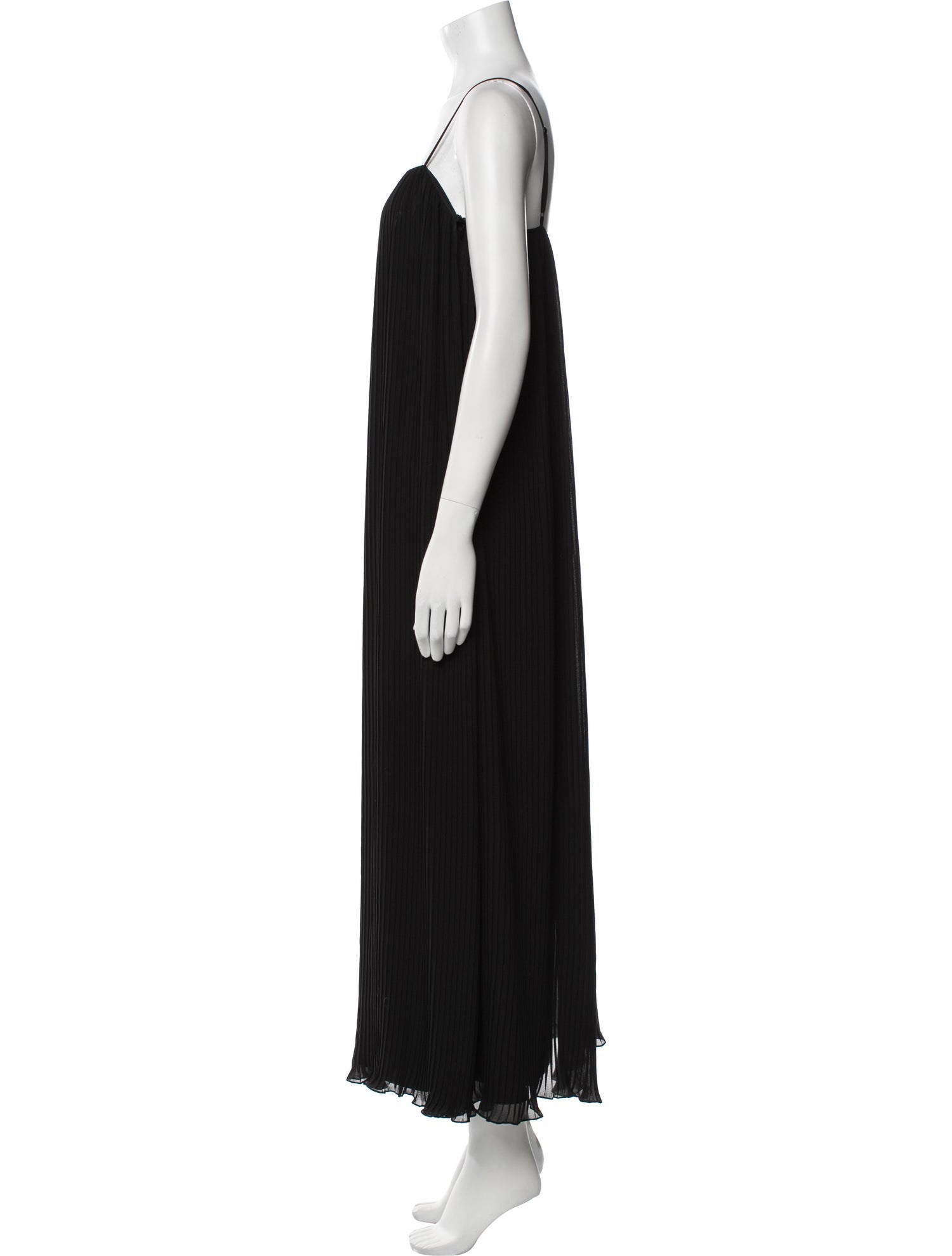 FRAME Square Neckline Long Dress
