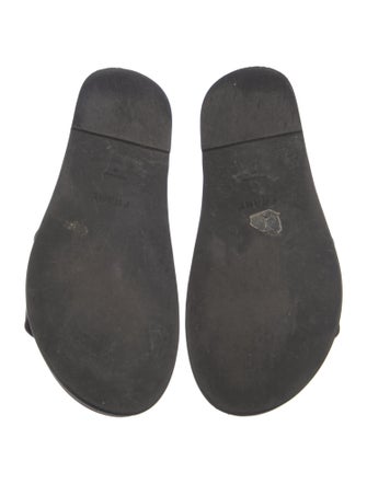 FRAME Leather Slides