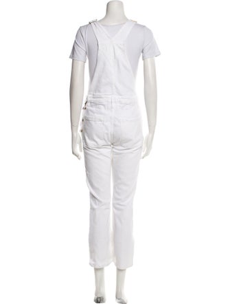 FRAME Square Neckline Jumpsuit