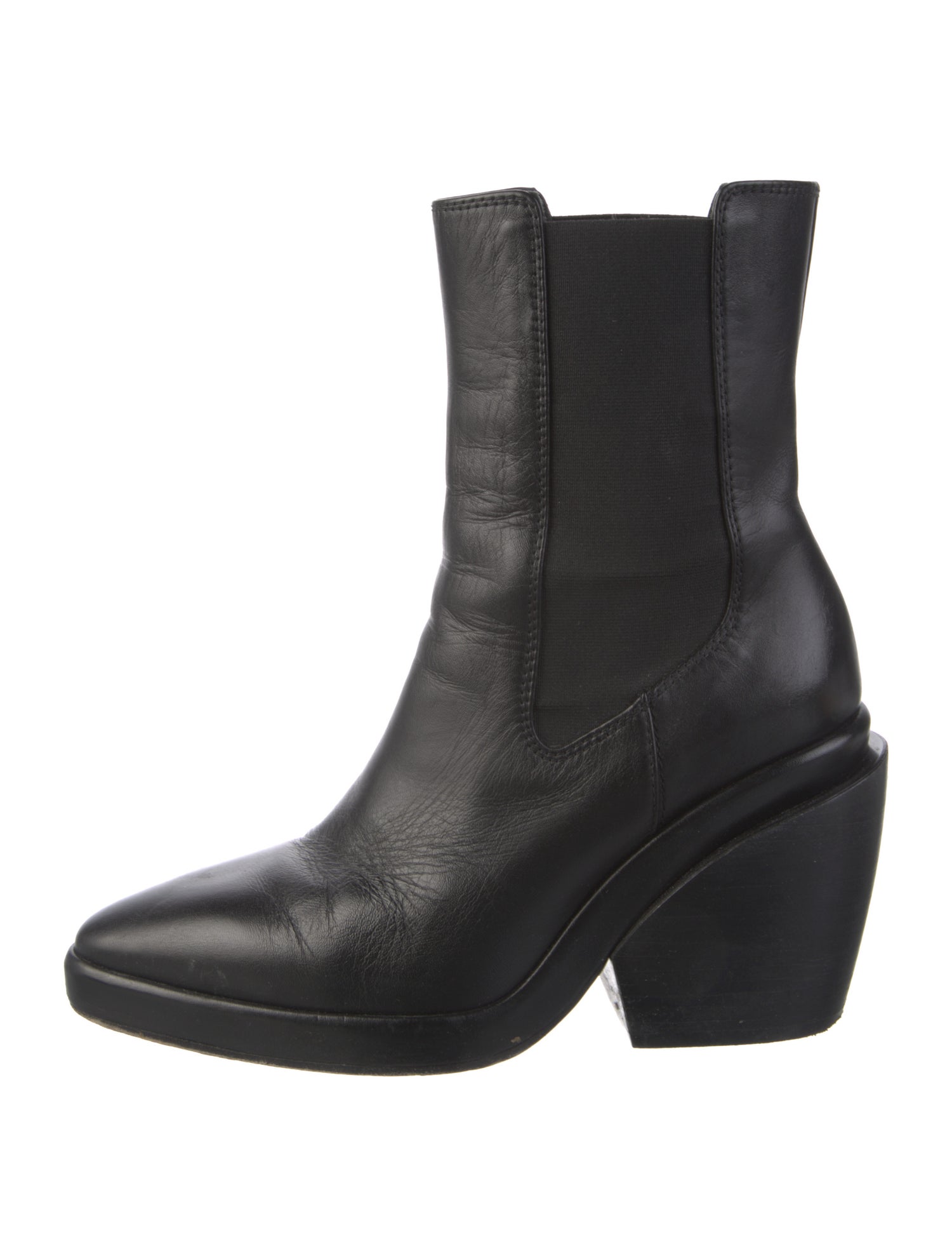 FRAME Leather Chelsea Boots