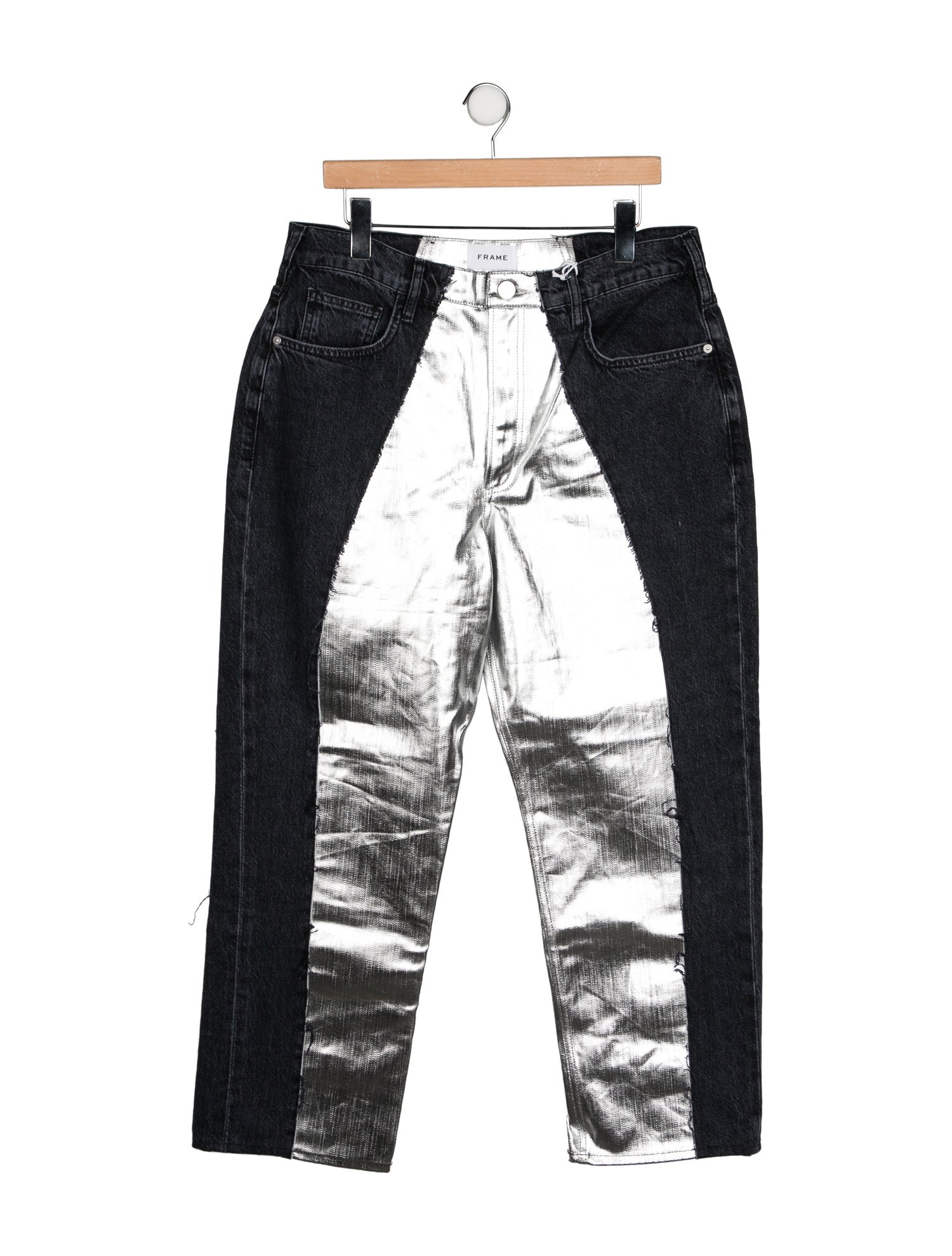 FRAME High-Rise Wide Leg Jeans