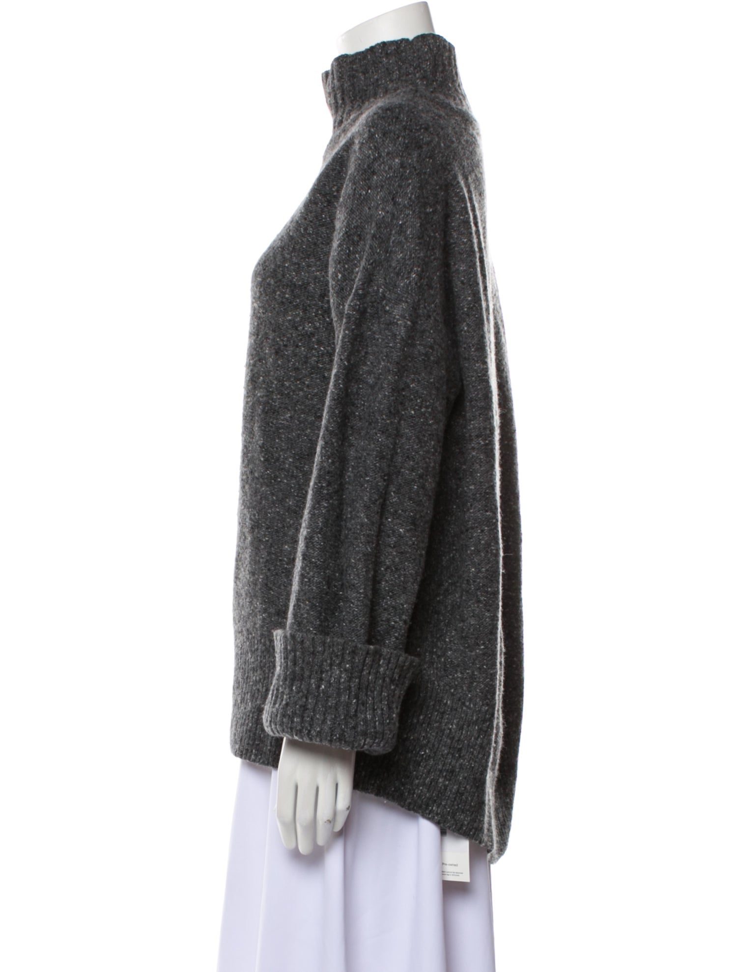 FRAME Wool Mock Neck Sweater