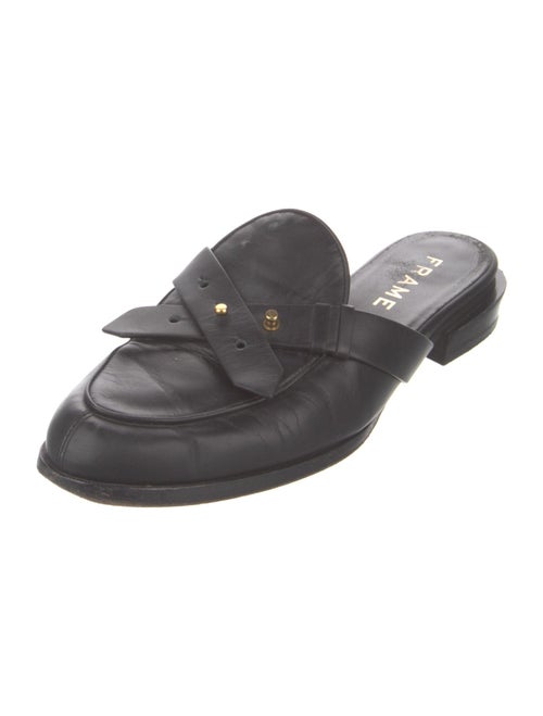 FRAME Leather Mules