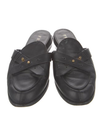 FRAME Leather Mules