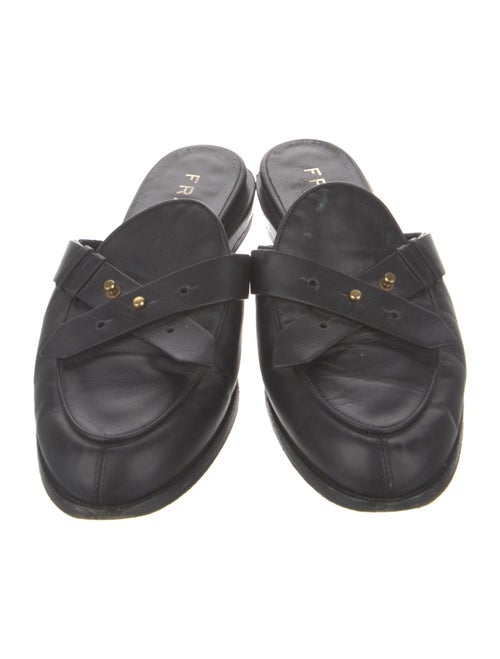 FRAME Leather Mules