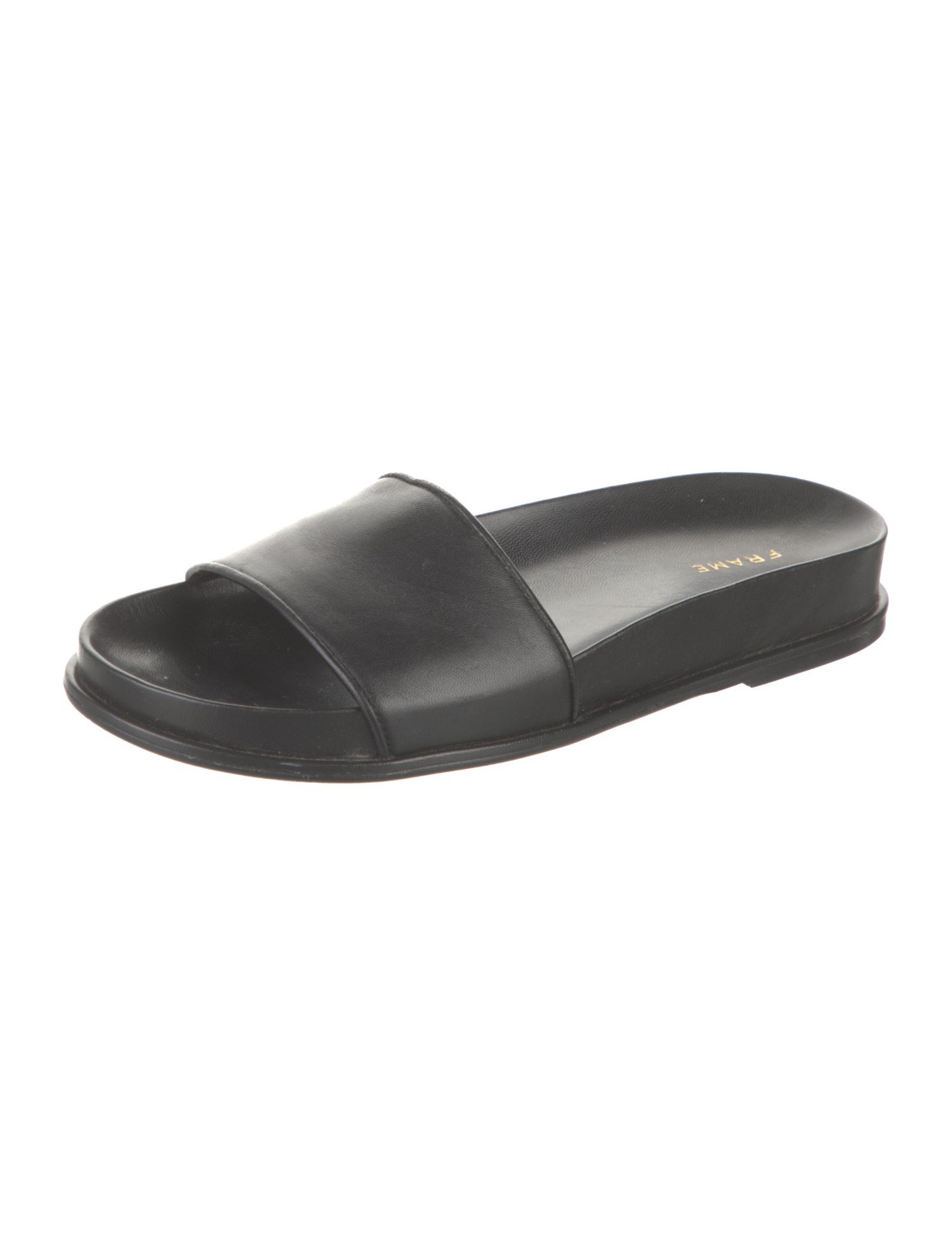 FRAME Leather Slides