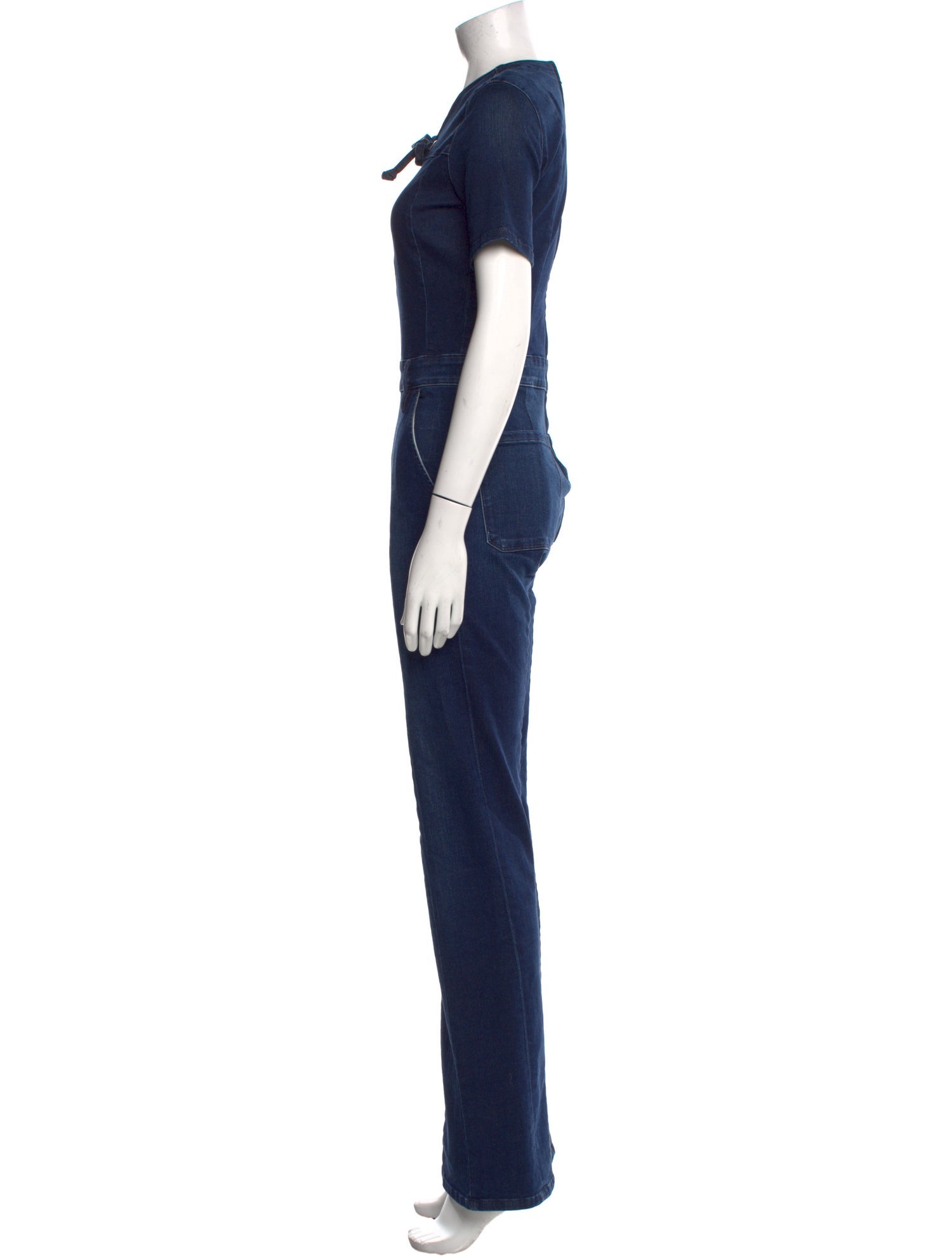 FRAME Scoop Neck Jumpsuit