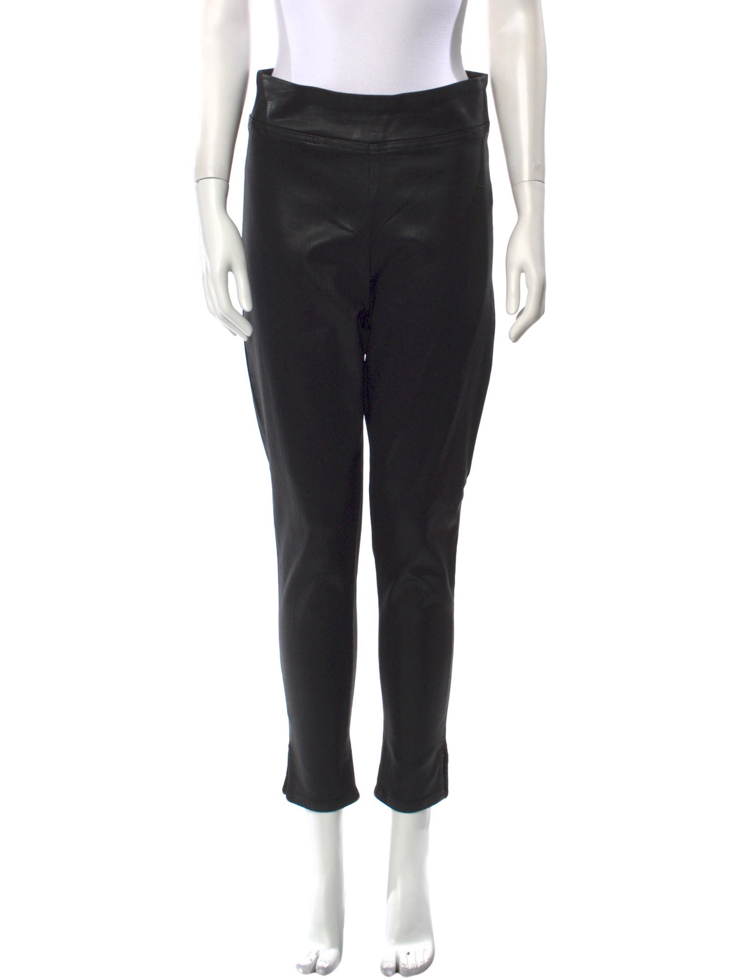 FRAME Leather Skinny Leg Pants