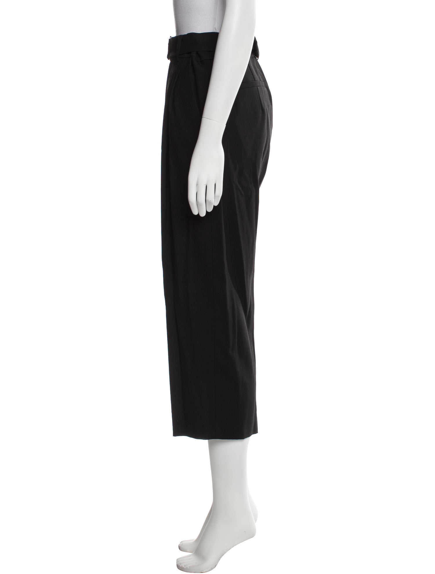 FRAME Wool Wide Leg Pants