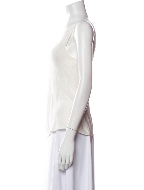 FRAME Scoop Neck Sleeveless Top