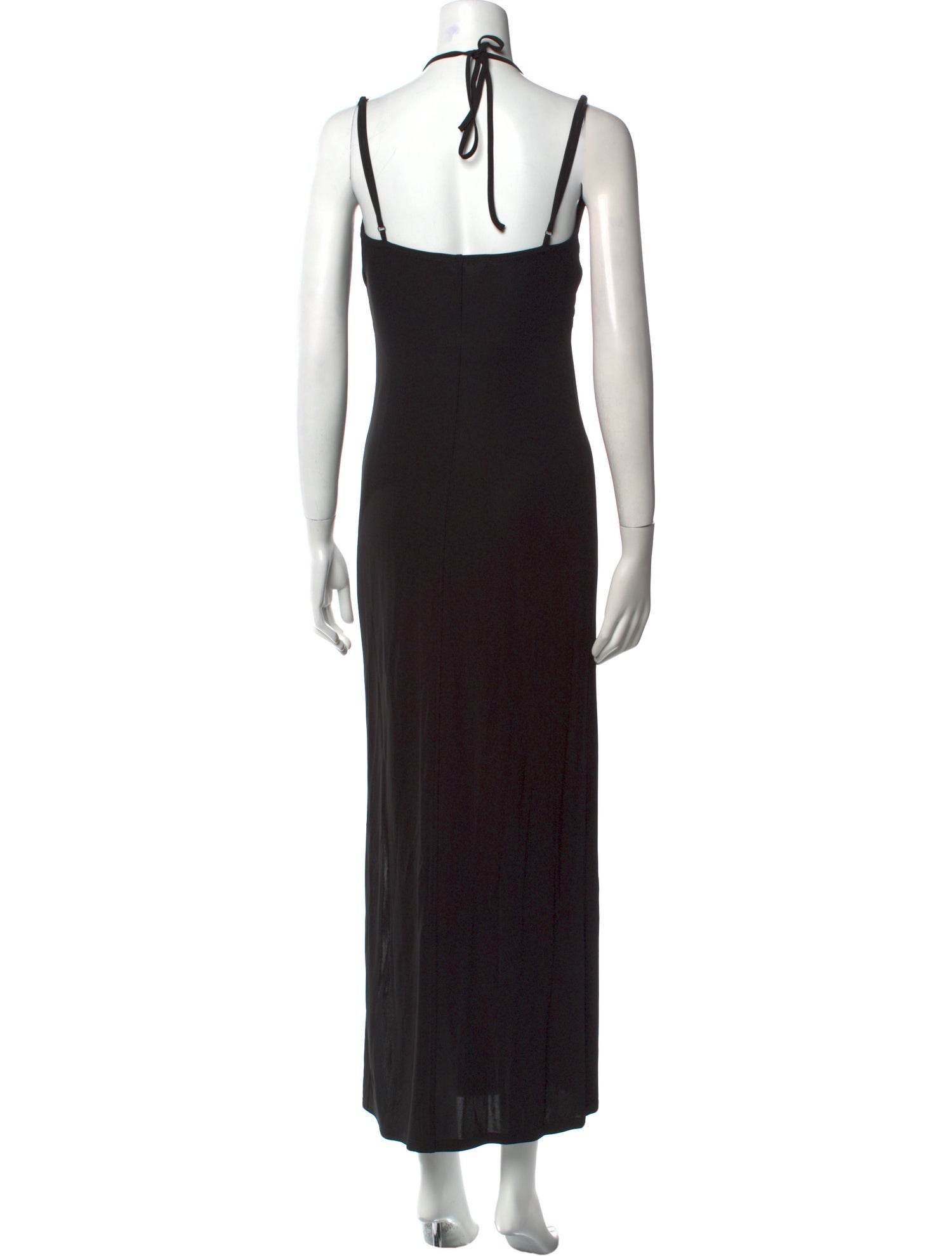 FRAME Square Neckline Long Dress