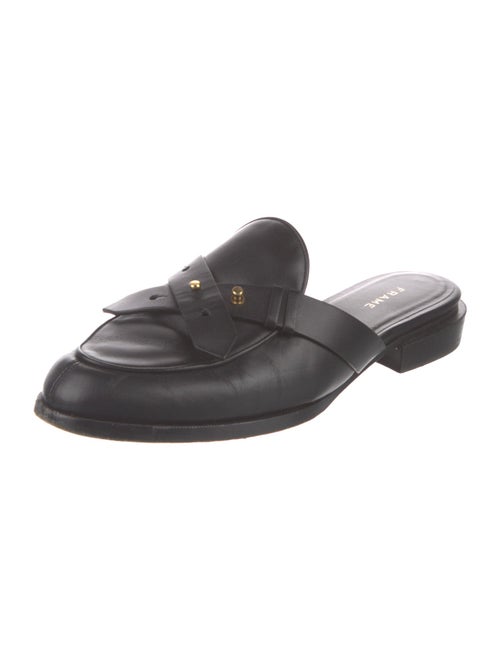 FRAME Leather Mules