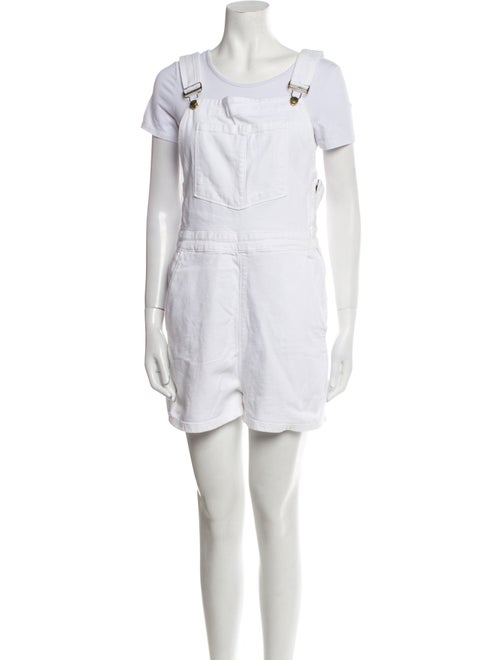 FRAME Square Neckline Romper