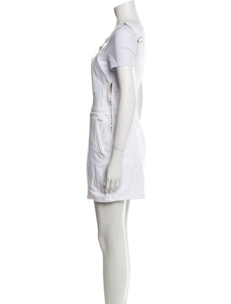 FRAME Square Neckline Romper