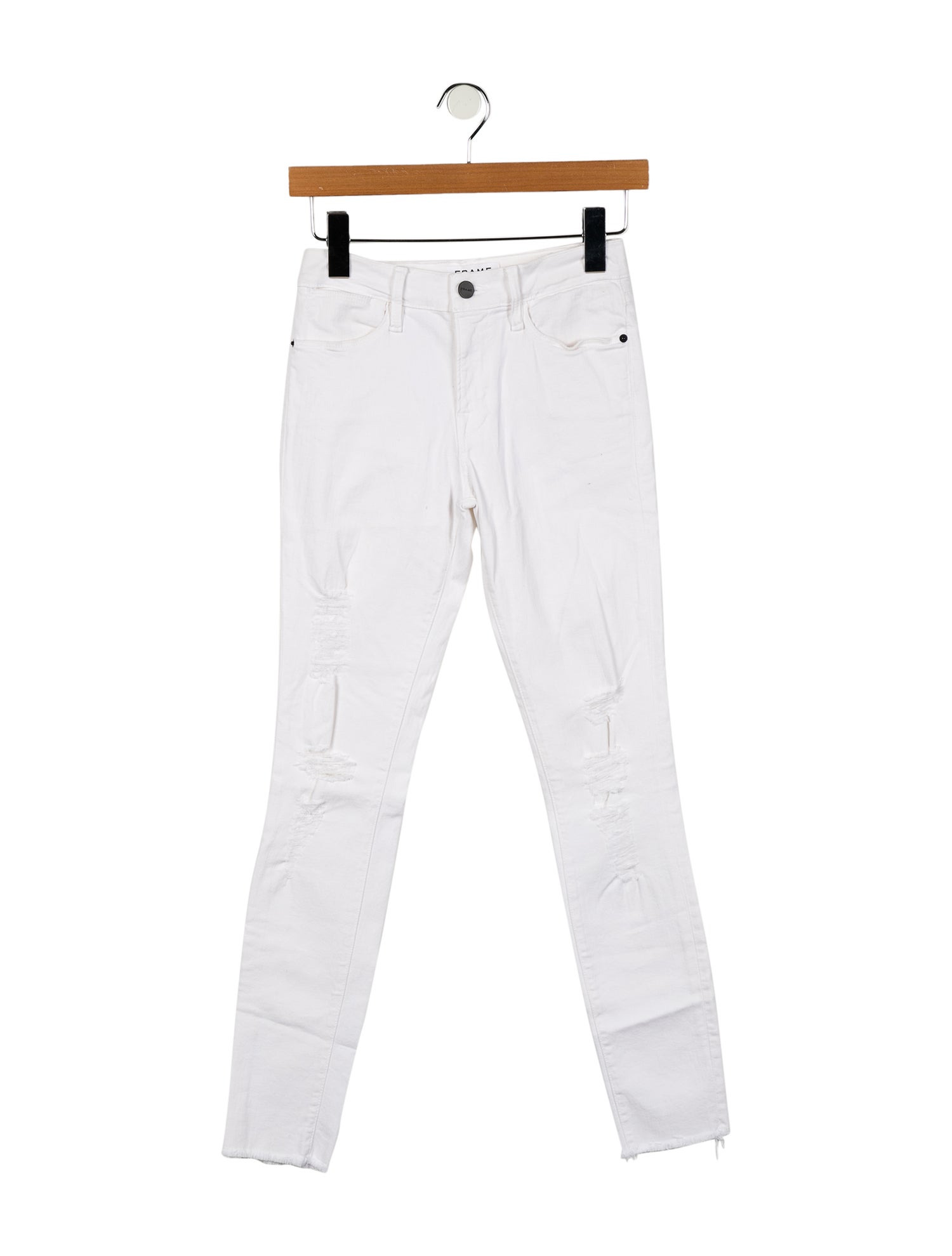 FRAME Skinny Leg Pants