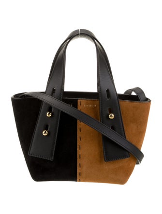 FRAME Suede Top Handle Bag