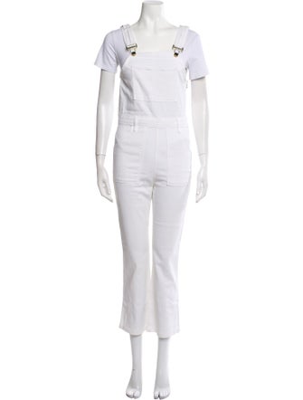 FRAME Square Neckline Jumpsuit