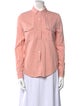 FRAME Long Sleeve Button-Up Top
