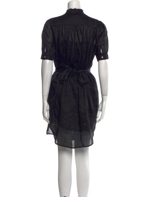 FRAME Mock Neck Knee-Length Dress