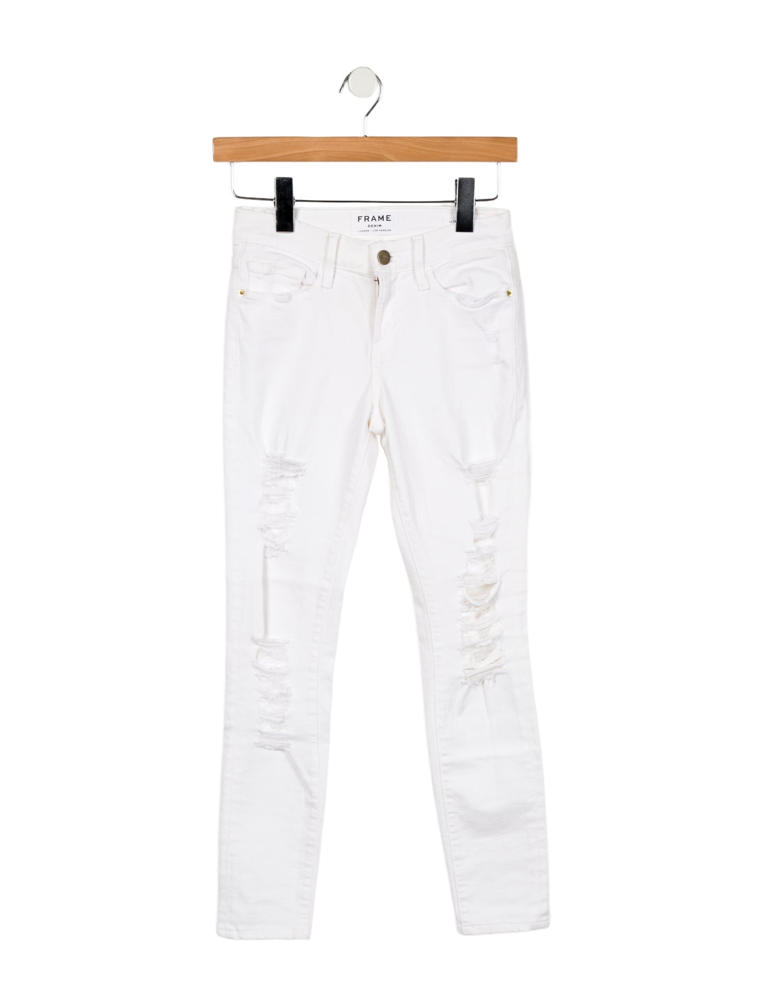 FRAME Skinny Leg Pants