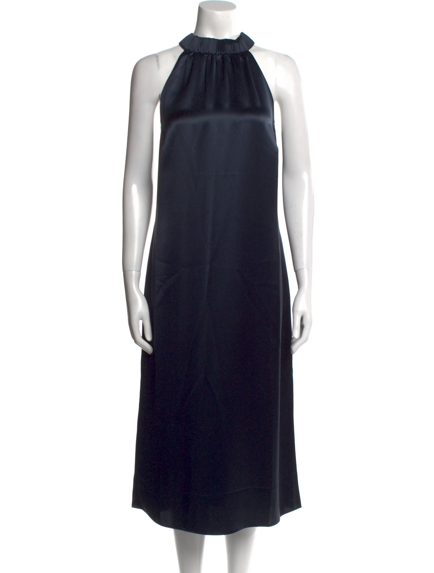 FRAME Mock Neck Long Dress