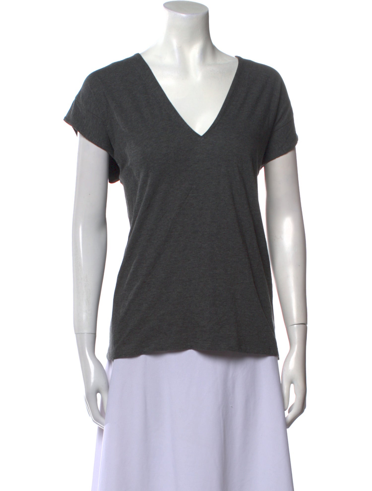 FRAME V-Neck Short Sleeve T-Shirt