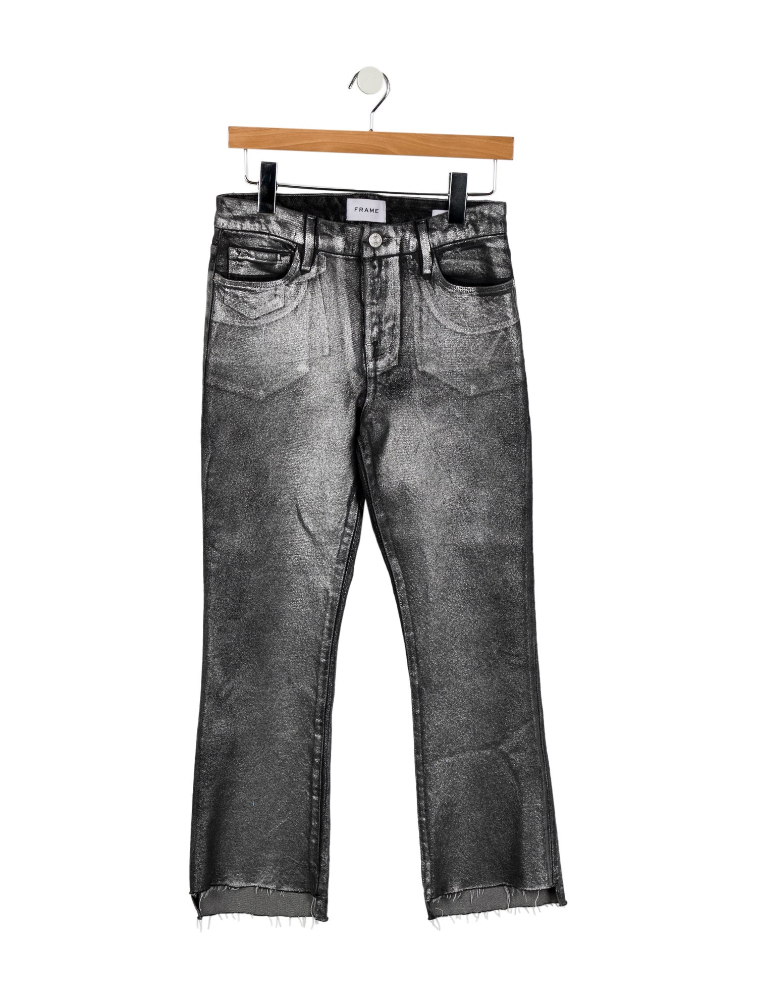 【SATIIIZ】Ferrat  Denim Pants Doiff Twisted Denim Pants - satiiiz