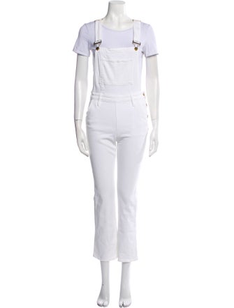 FRAME Square Neckline Jumpsuit