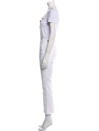 FRAME Square Neckline Jumpsuit