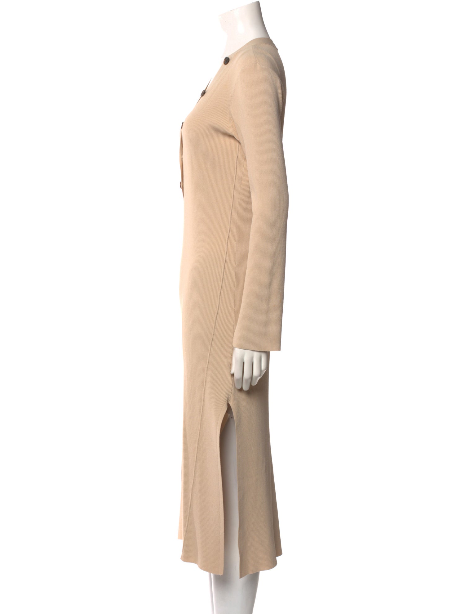 FRAME V-Neck Long Dress