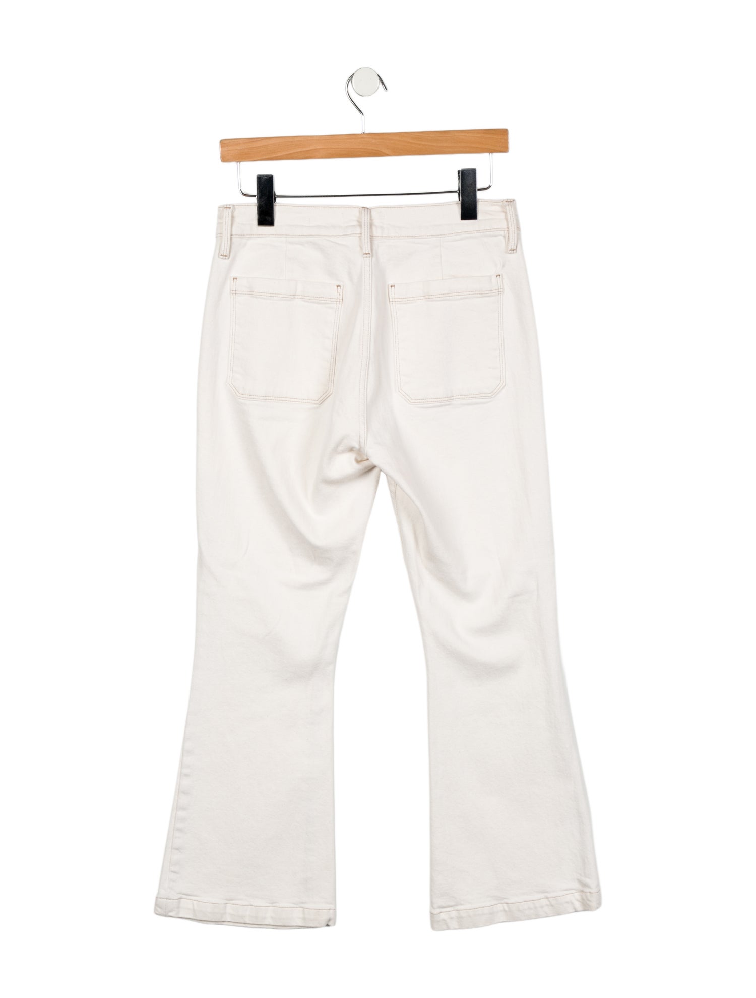 FRAME Mid-Rise Wide Leg Jeans