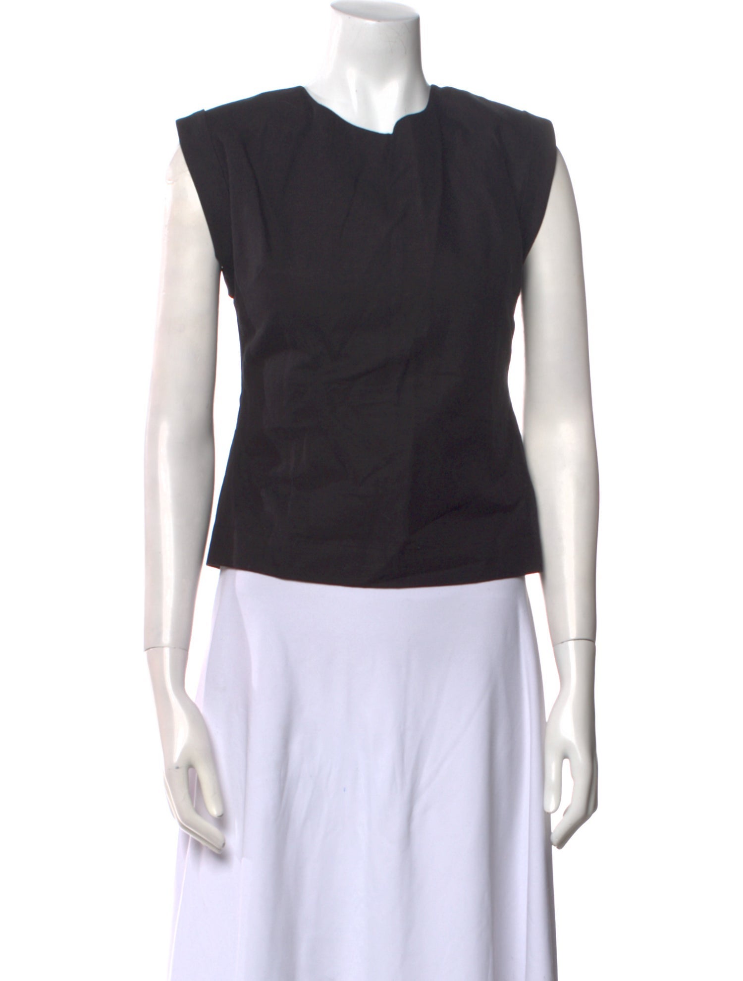 FRAME Crew Neck Sleeveless Top w/ Tags