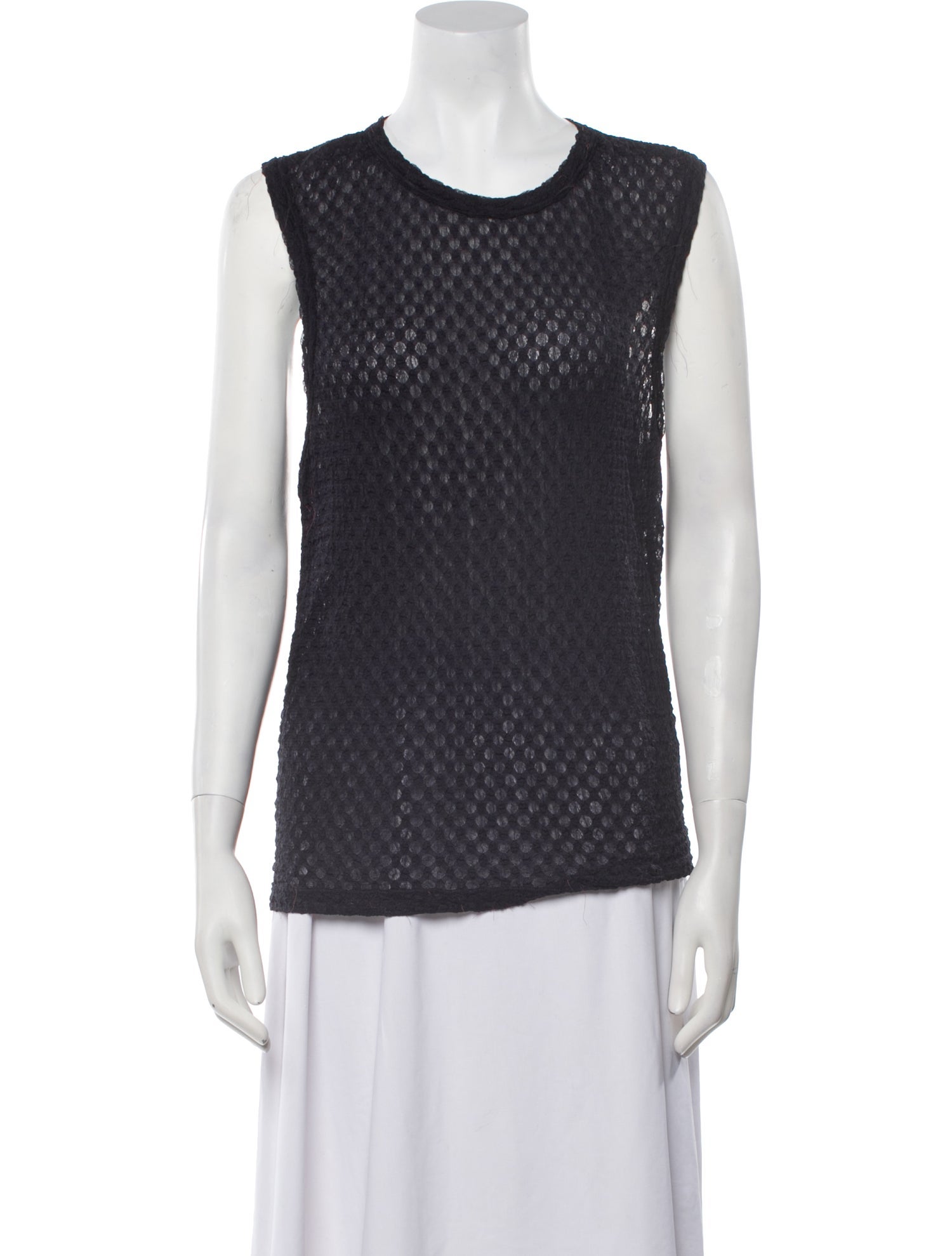 FRAME Scoop Neck Sleeveless Top