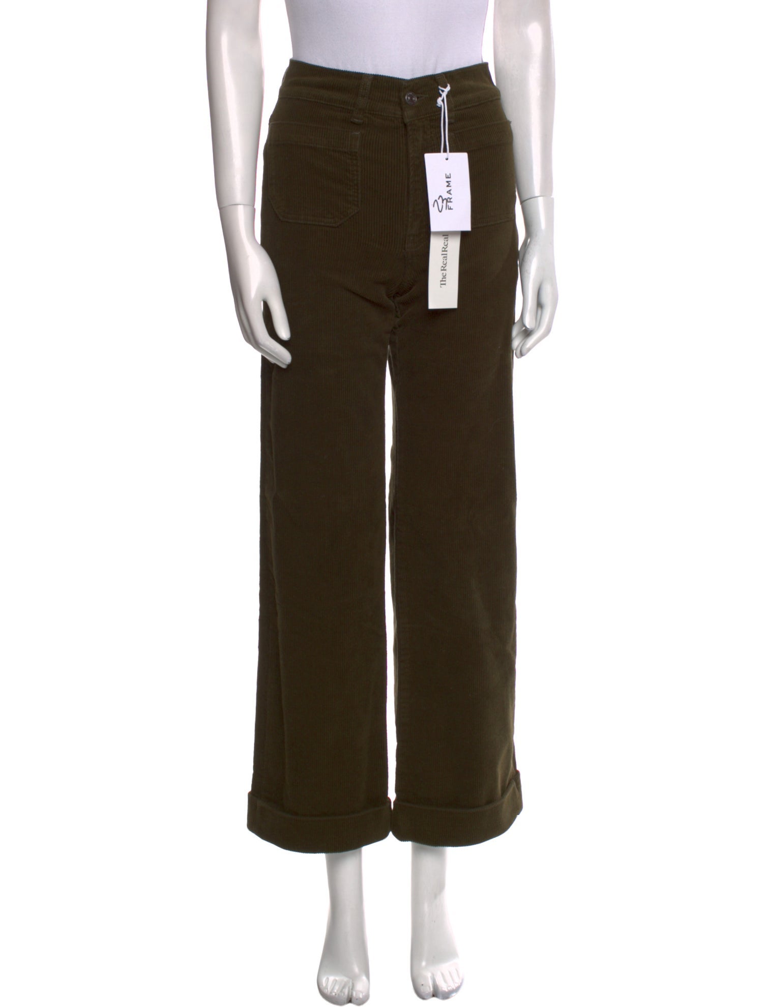 FRAME Wide Leg Pants