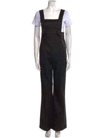 Frame Jumpsuits and Rompers Square Neckline Jumpsuit Petite