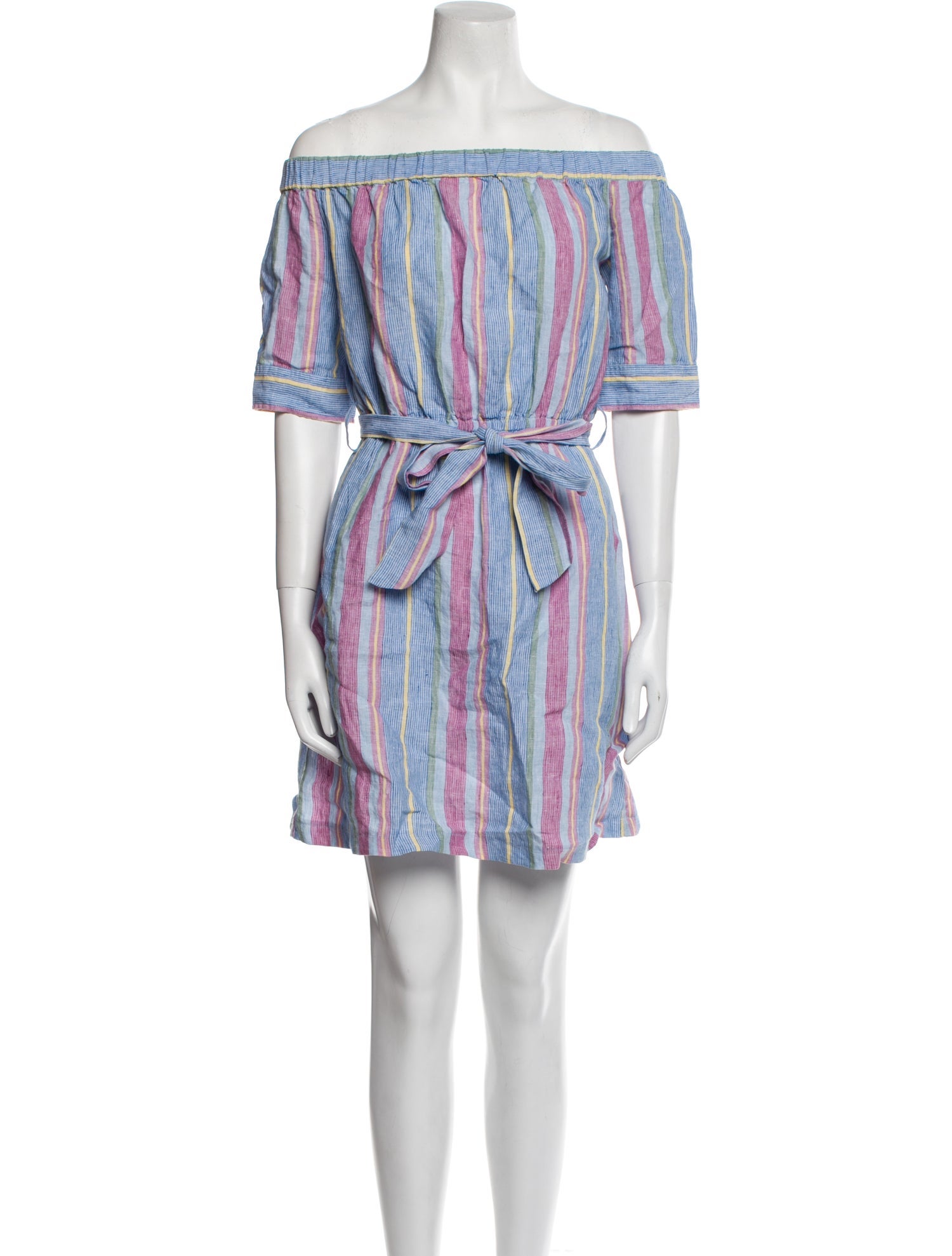 FRAME Linen Mini Dress