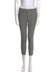 FRAME Houndstooth Print Skinny Leg Pants