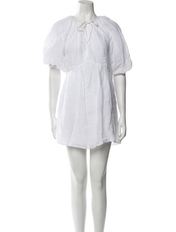 Frame Dresses Crew Neck Mini Dress S