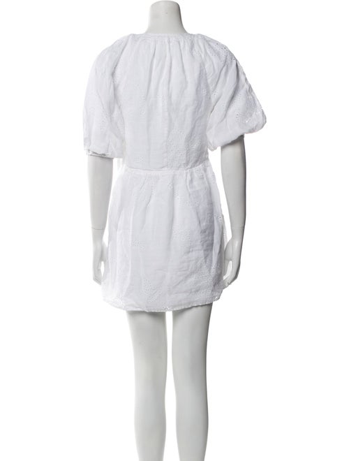 FRAME Crew Neck Mini Dress