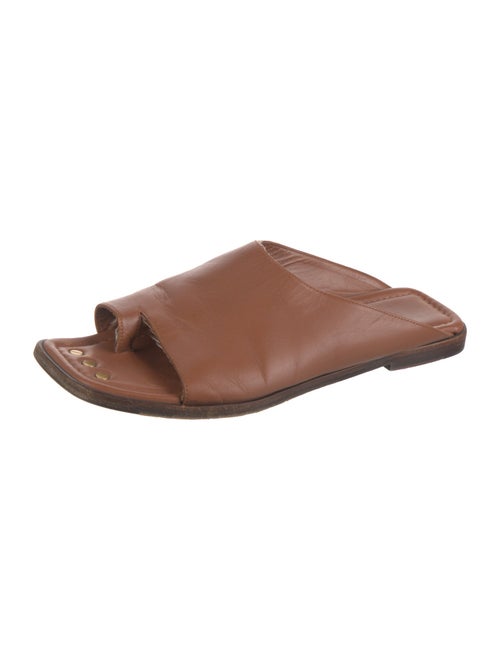 FRAME Leather Slides