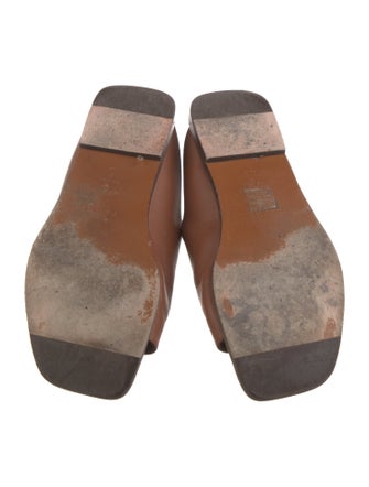 FRAME Leather Slides