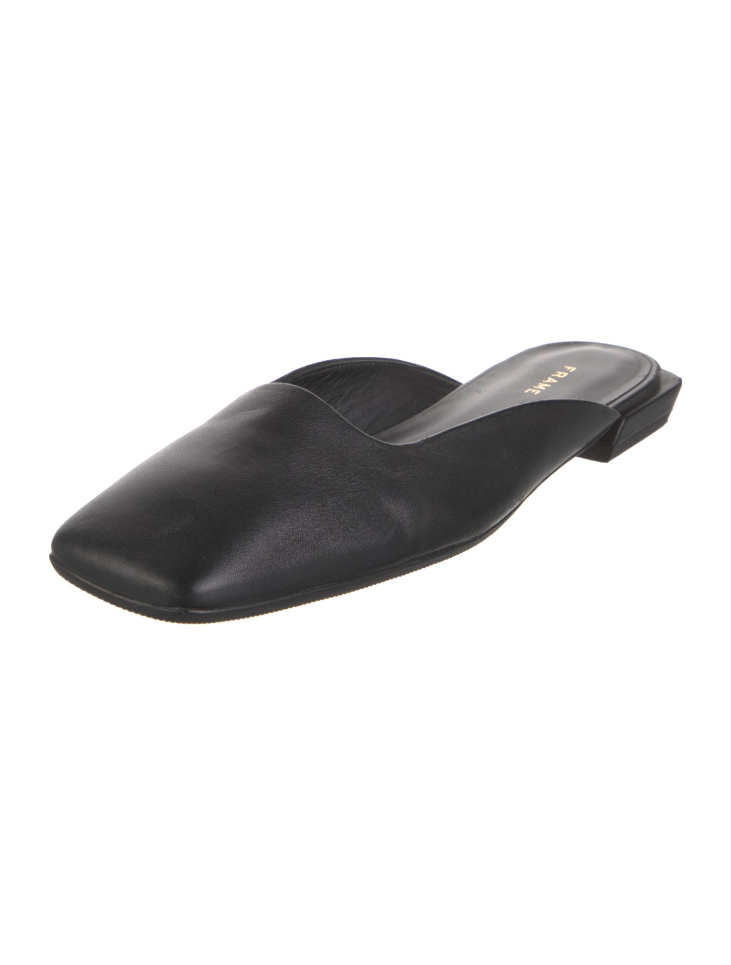 FRAME Leather Mules