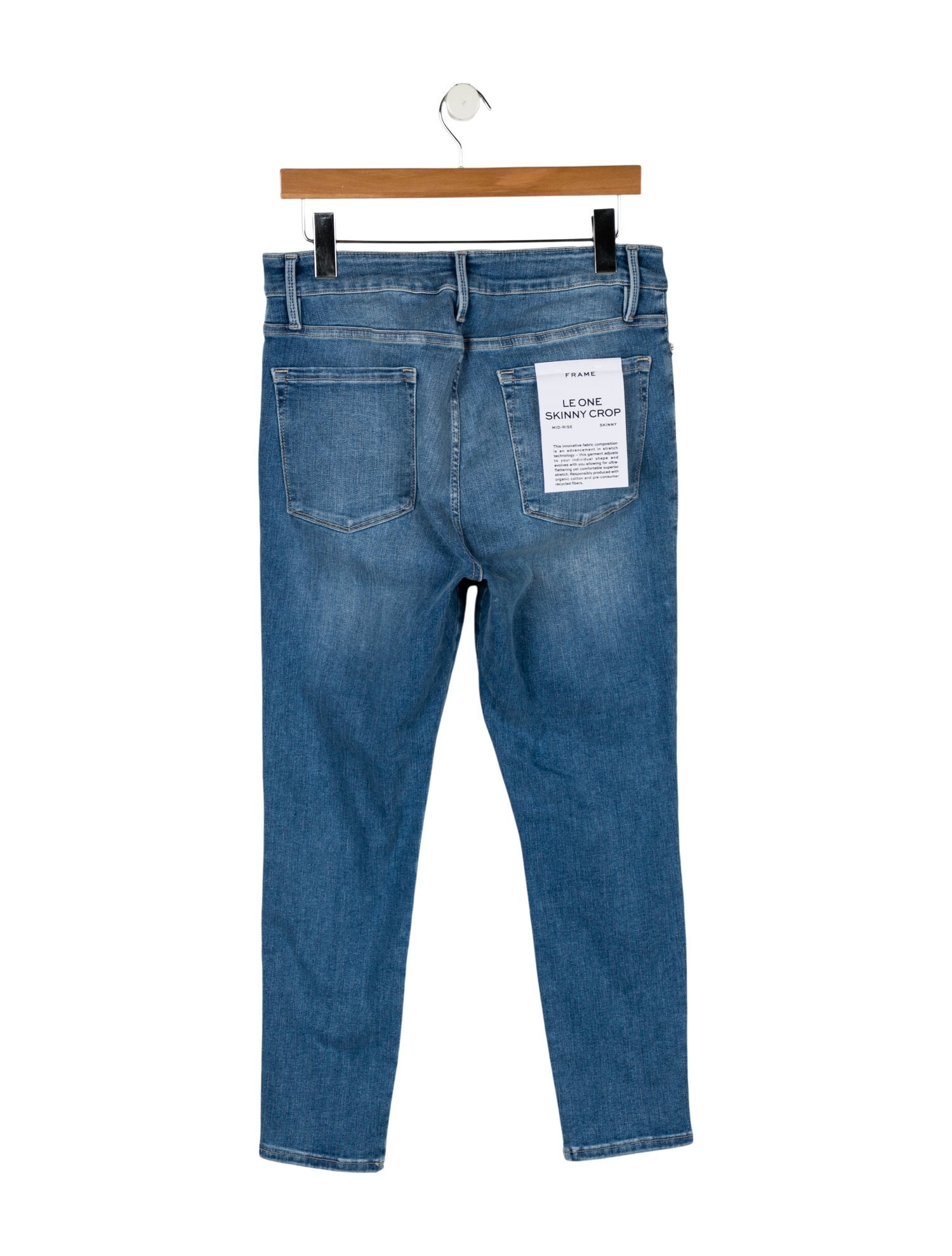 FRAME High-Rise Skinny Leg Jeans w/ Tags