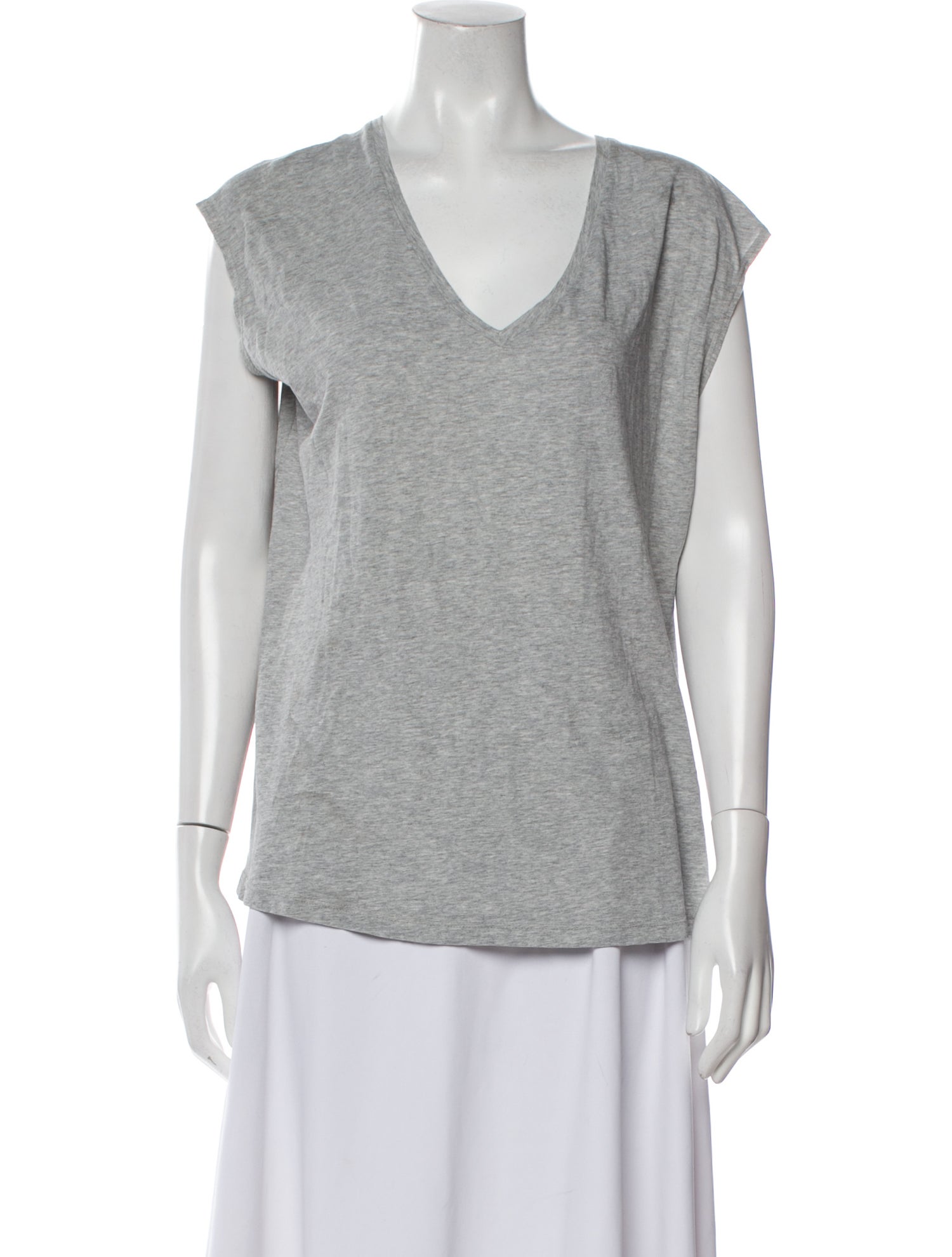 FRAME V-Neck Short Sleeve T-Shirt